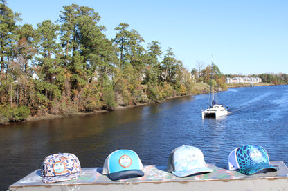 Blue Lagoon Camo Cap